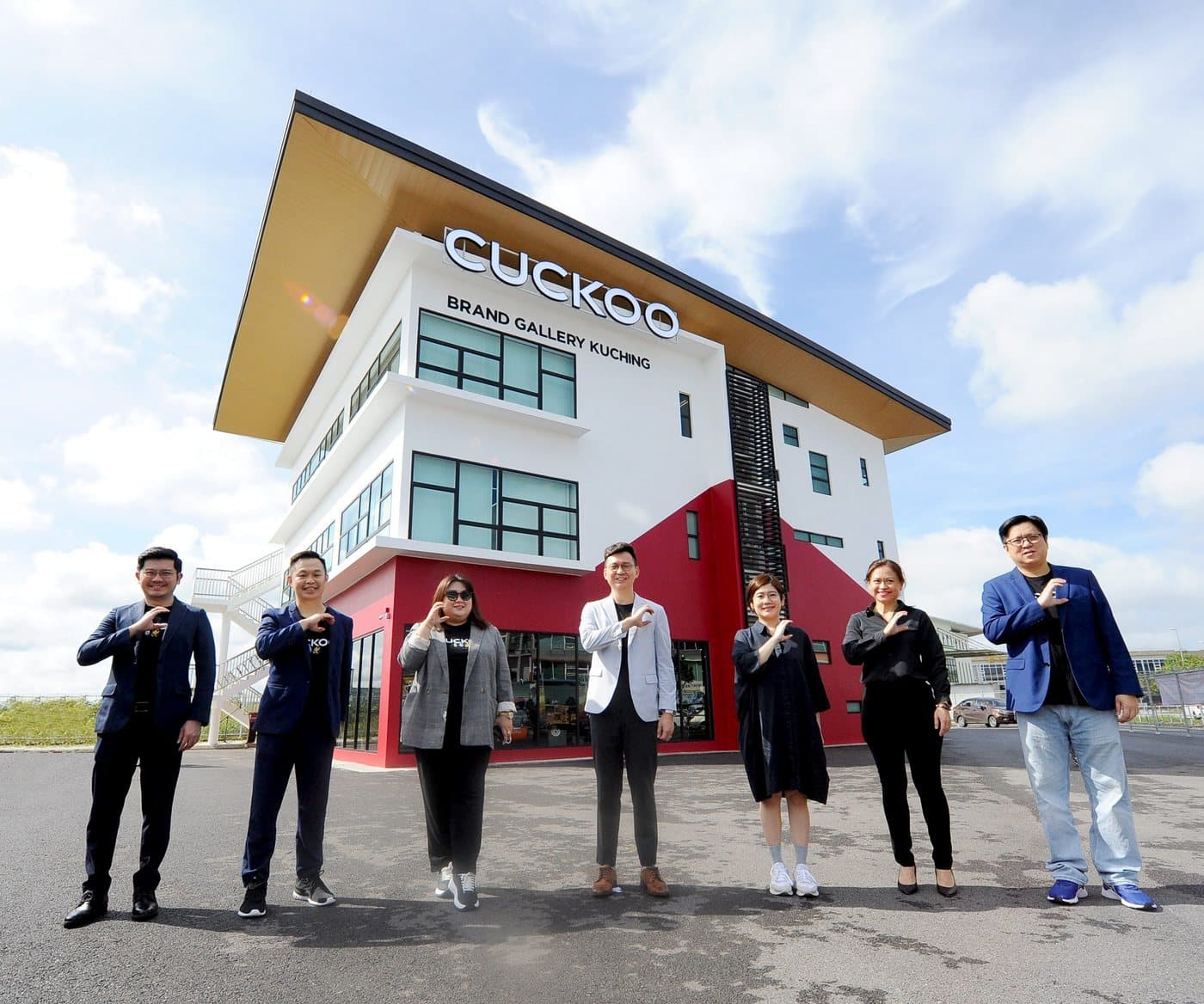 CUCKOO Brand Gallery Kuching — galeri jenama pertama Cuckoo di Malaysia.