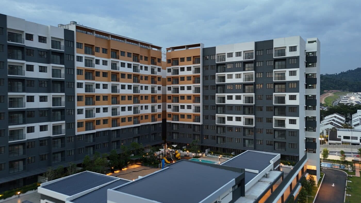 Residensi Bukit Palma 3, Kajang: 260 kondo, siap Ogos 2025. Bila projek siap, kos lebih tinggi dari bajet dan margin kasar FY2025 jatuh ke 8.6%.