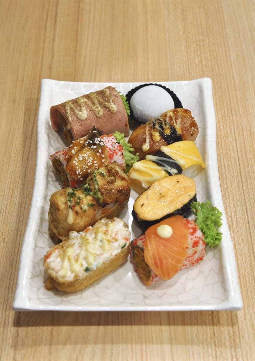 Pelbagai sushi Empire Sushi
