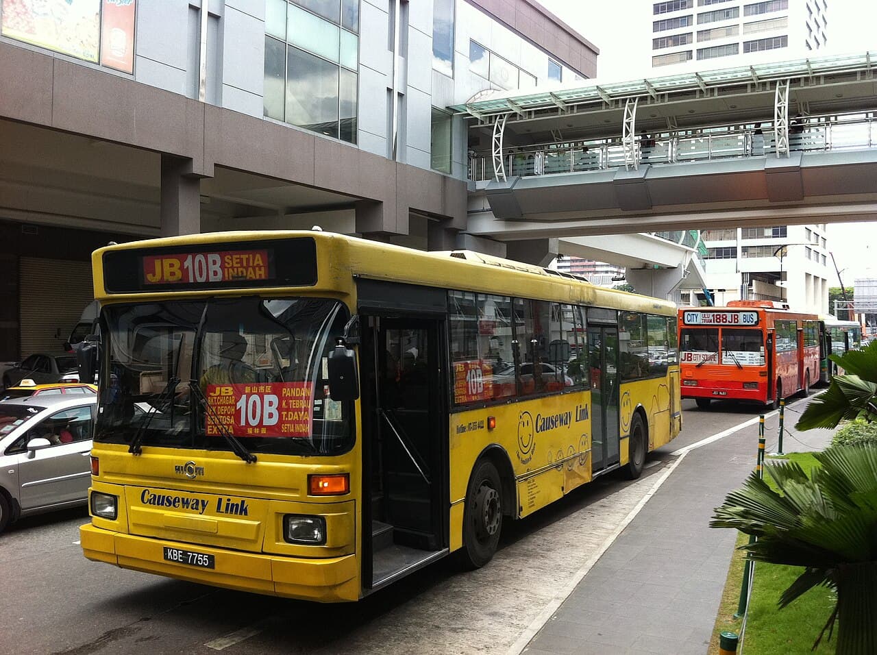 Bas Causeway Link (jenama HI Mobility) di Johor Bahru