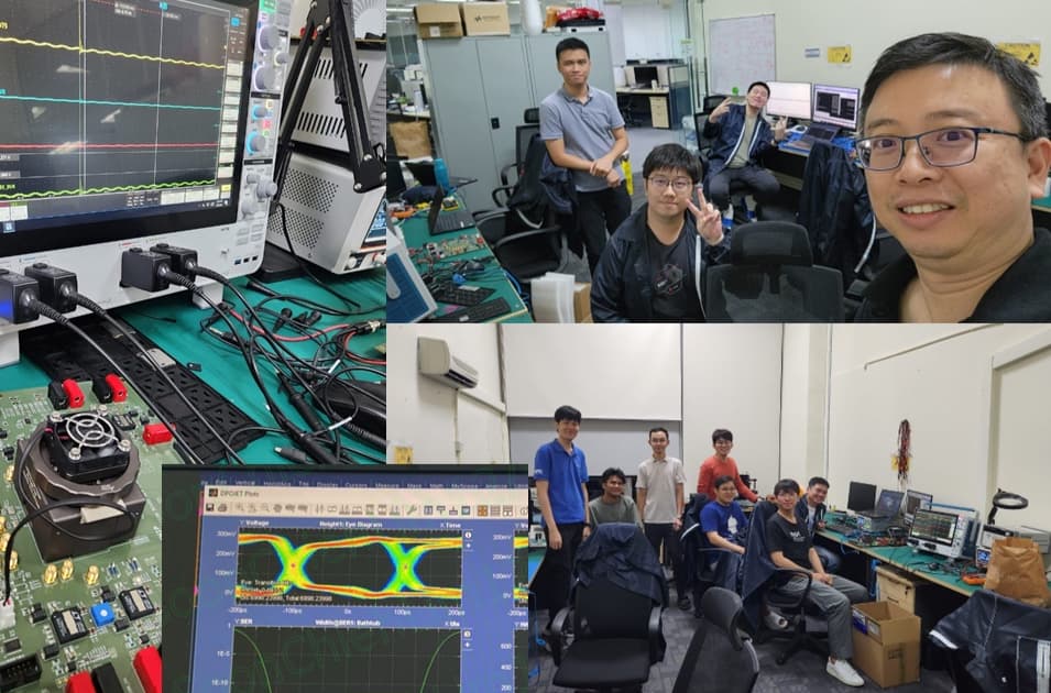 Makmal R&D SkyeChip — validasi silikon HBM3E