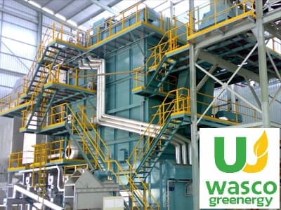 Loji stim biomass Wasco Greenergy